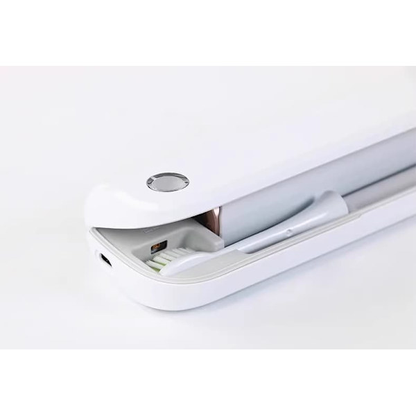 Philips Original Reseetui i vitt med UV-sterilisering | Passar HX2421/HX2451/HX2471/HX2481 eltandborstar