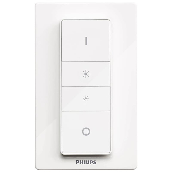Philips Hue fjärrkontroll andra generationens strömbrytare trådlös strömbrytare dimmer lampa segmenterad steglös styrenhet