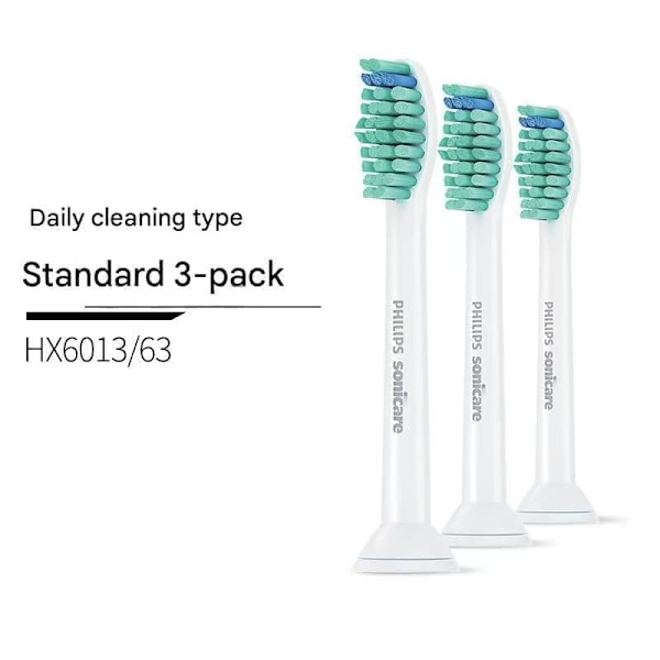 Aidot Philips Sonicare Pro Results -harjaspäät, valkoinen, 3 kpl - HX6013