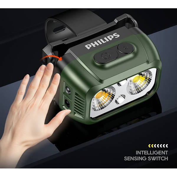 Philips SFL1341RHG cykellampa strålkastare nattcykling bergsväg cykellampa utomhus ljus ficklampa