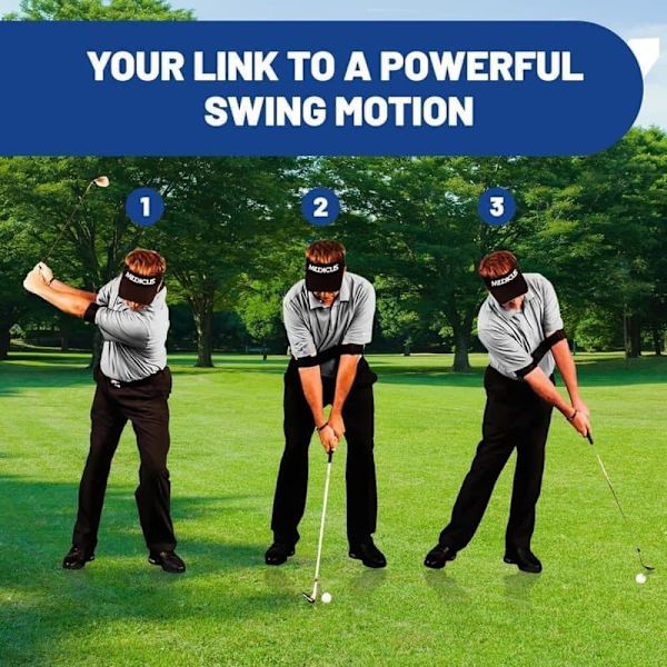 2st Golf Swing träningshjälpmedel, armband för golfsvingsträning, professionell korrigering av rörelsehållning