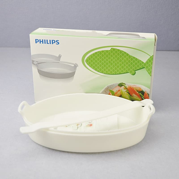 Philips multifunktionell elektrisk ångkokare - ångställ i flera lager, PP av livsmedelskvalitet