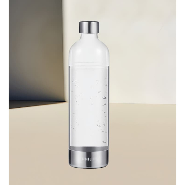 Philips vattenflaska med mousserande vatten ADD912 universal tryckvattenflaska anpassad till ADD4852