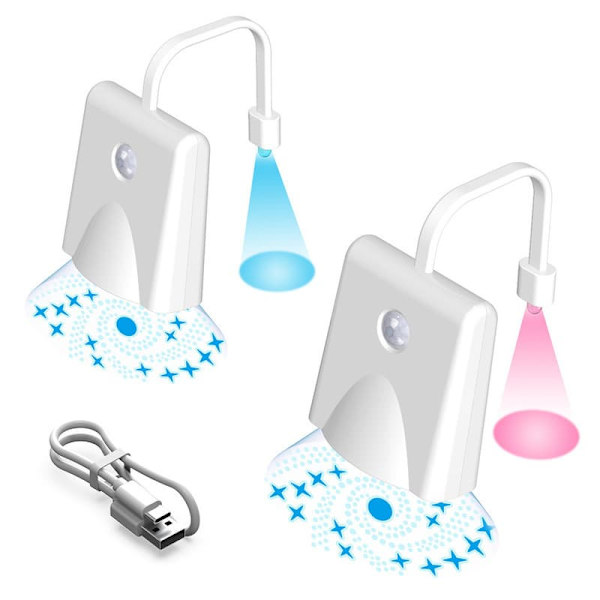 Toalettlampa med Rörelsesensor LED - 8 Färger
