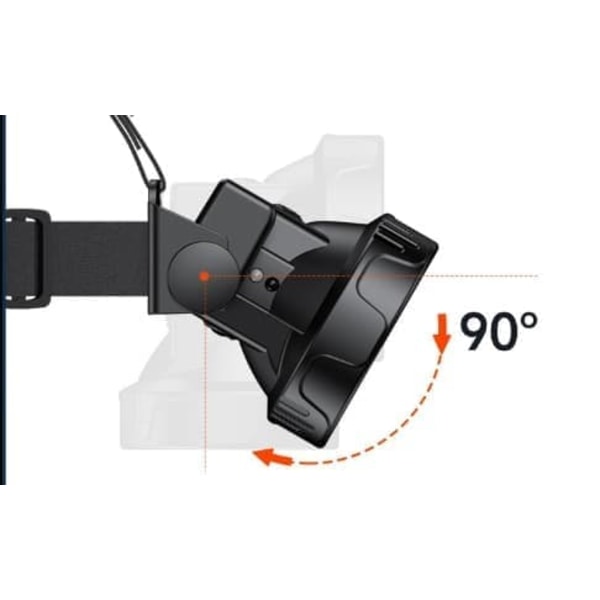 Philips SFL1342RH sensor forlygte super lyse udendørs fiskeri hoved monteret lys lang levetid lommelygte