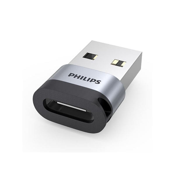 Philips USB 2.0 till Type-C OTG Adapter Konverterare för telefon, bärbar dator, MacBook - SWR3001B/93