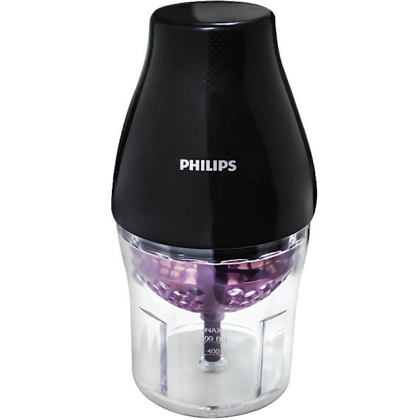 Philips HR2505 multifunktionell matberedare för hushållet: enkel bearbetning av frukt och grönsaker, liten, bekväm och effektiv