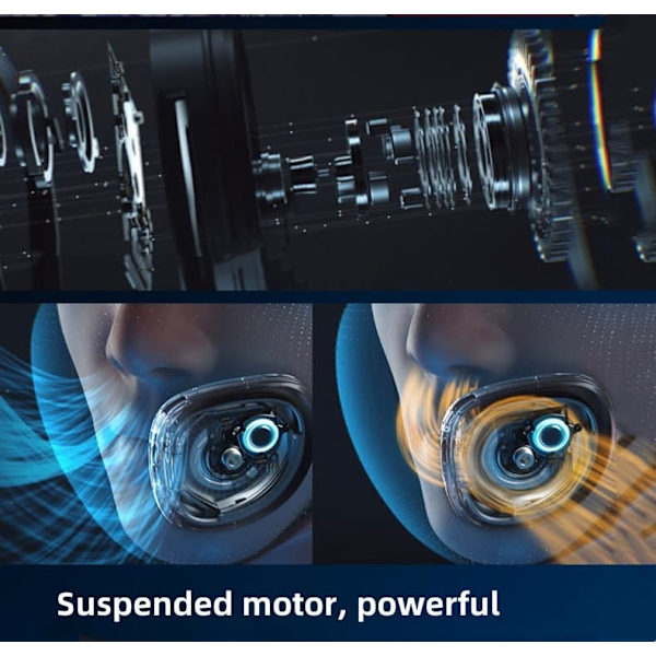 Philips ACM066 åndedrætsværn blæsermodul - grå (kun motor, ingen maske) | Tilbehør