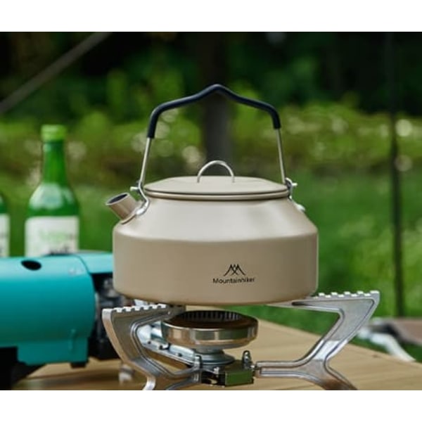 Vattenkokare Tekanna Camping Vattenkokare i aluminiumlegering Lätt att bära Vattenkokare med hög temperaturbeständighet