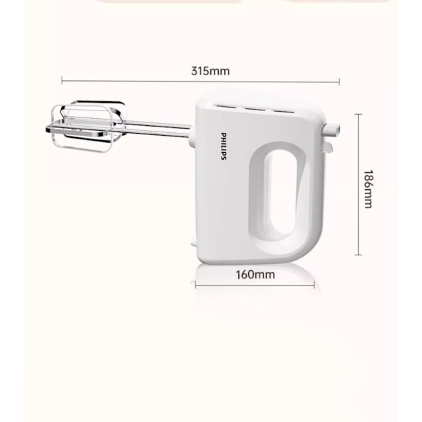 Philips äggvisp elektrisk hushållshandhållen liten bakning kaka grädde äggvisp mixer mixer