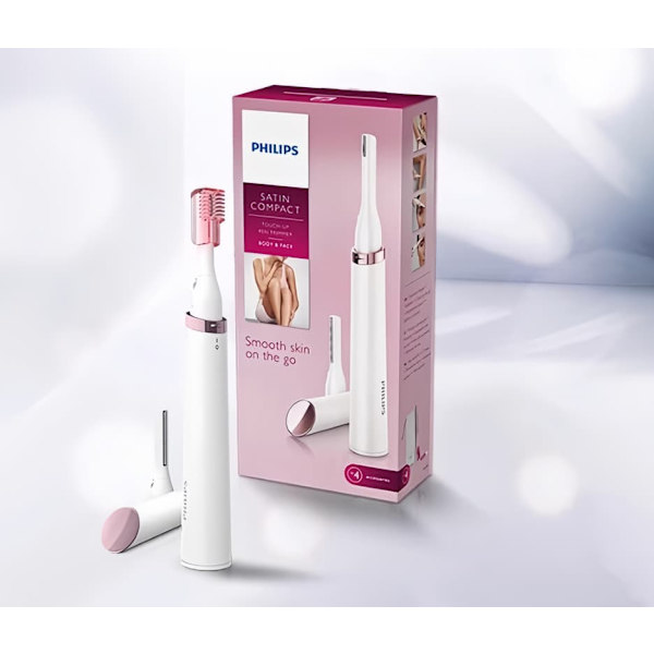Philips elektrisk øjenbrynstrimmer øjenbrynstrimmer automatisk barbermaskine kvindelig nybegynder skønhedstrimmer HP6389