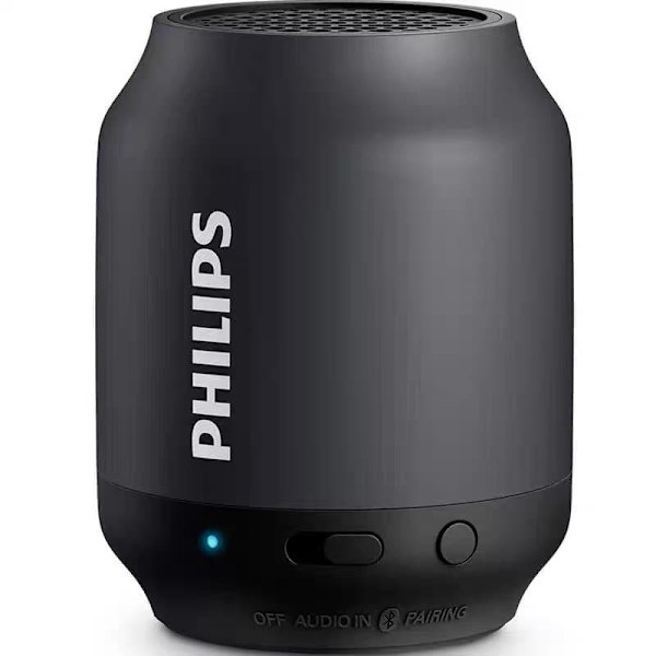 Philips BT25 trådløs Bluetooth-højttaler: lille og bærbar, med en kraftfuld subwoofer