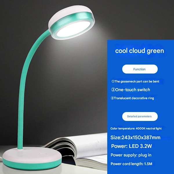Philips LED skrivbordslampa för ögonvård, ett måste för studentkorridorer