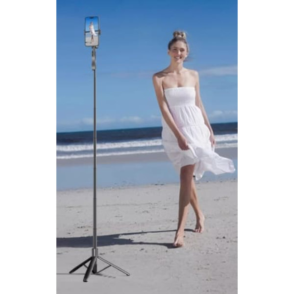 Philips Mobiltelefonhållare golv fotografi stativ selfie stick utomhus resa bärbar