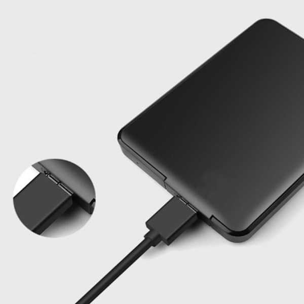 Philips höghastighets USB3.0-kabel för mobil hårddisk AM/Micro B anslutningskabel för laddning av mobildata 1,8 m