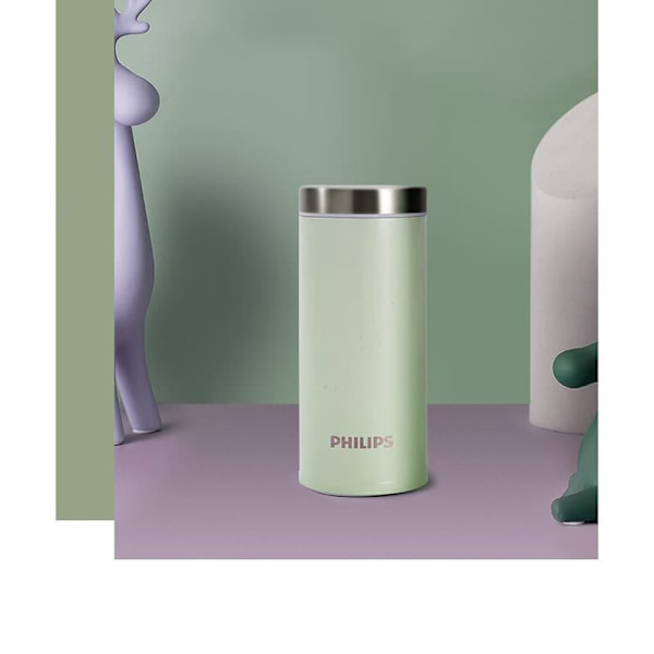 Philips Mini termokrus: Et overkommeligt 316 lommekrus i rustfrit stål, et must-have for piger, når de rejser