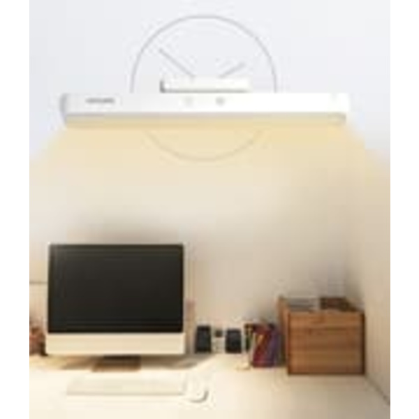 Philips magnetisk skrivbordslampa i taket, laddningsbar ögonskyddande skrivbordslampa för studenter, arbetsrum, speciell belysning för sovsalssovrum