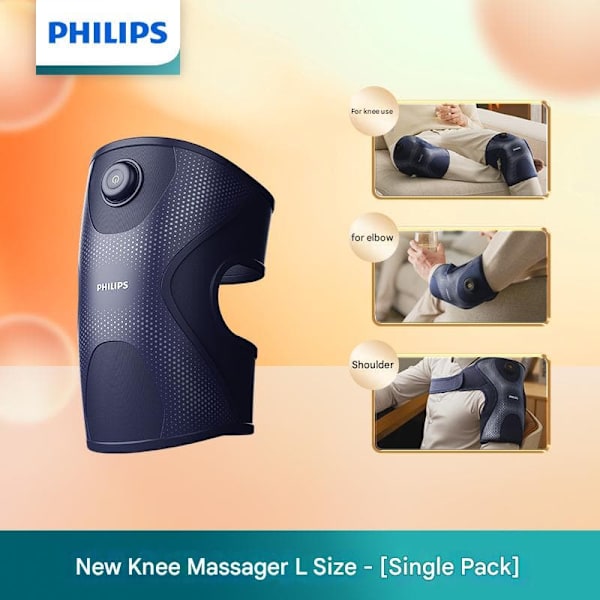 Philips knämassageapparat, knävärmeapparat, ledvård för kvinnor och äldre, värmeplåster, omtänksam present