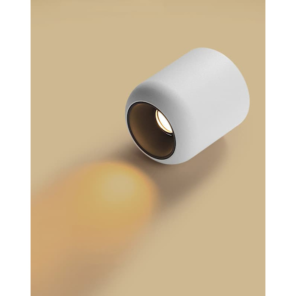 Philips cob utanpåliggande spotlight rund LED bländfri extern utan huvudbelysning hem vardagsrum korridor minimalistisk downlight 8W4000k