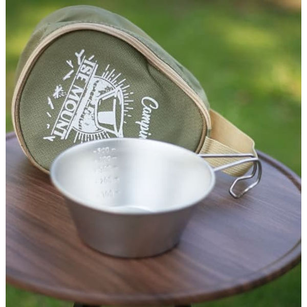 Sherpa skål til udendørs camping 304 rustfrit stål picnic skål bærbar camping camping service foldbar skål opbevaring