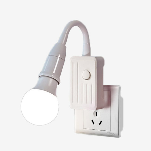 Philips LED-lampa för hushållsbruk med strömbrytare, superljusstark och energibesparande vägglampa