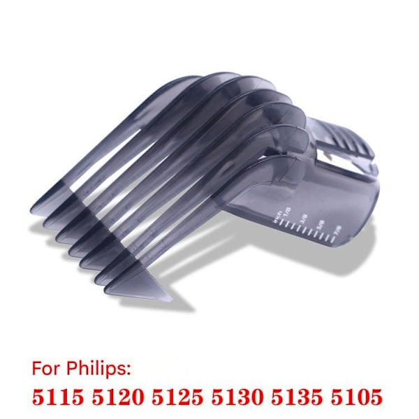 För Philips 5115 5120 5125 5130 5135 5105 Positioneringskam för frisörer, skjutmått