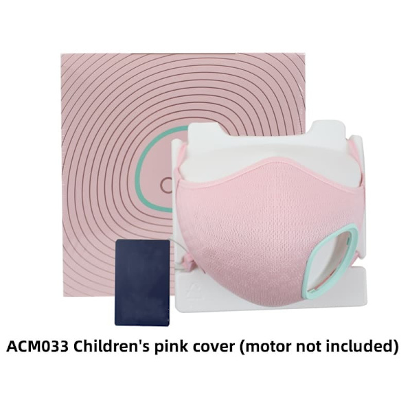 Philips ACM033/02 Masköverdrag för Elektrisk Andningsmask – Rosa (Endast hölje, utan motor) | Återanvändbart med N95-skydd