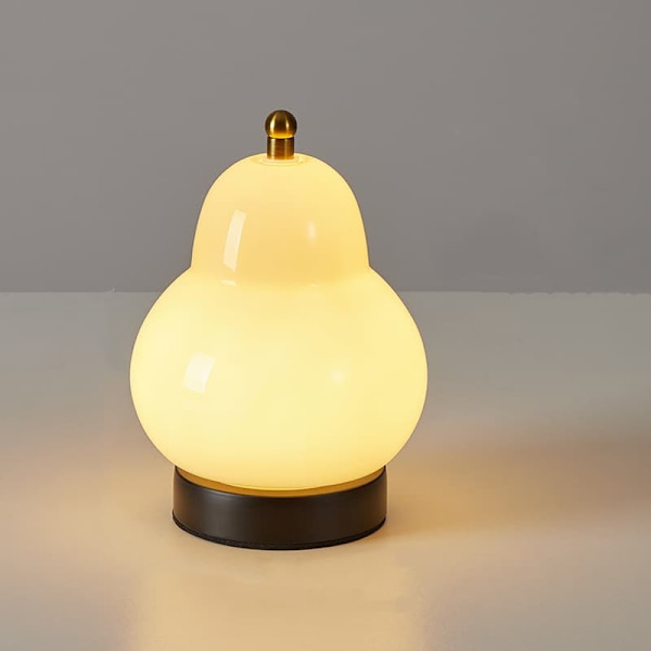 Kalashformad varmljus bordslampa - Kinesisk elegant heminredningslampa
