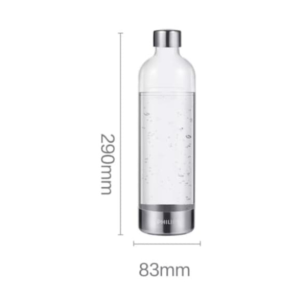 Philips vattenflaska med mousserande vatten ADD912 universal tryckvattenflaska anpassad till ADD4852