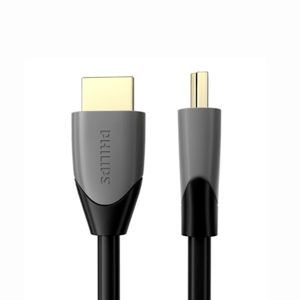Philips hdmi hdmi kabelanslutningskabel bildskärm TV dator projektor set top box 4k videokabel 2m