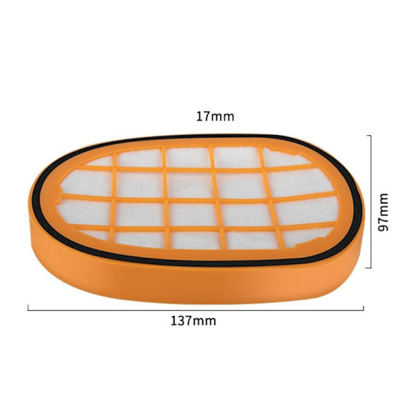 2 kpl pölynimurin suodatin Philips FC6812/6814/6822/6823/6908