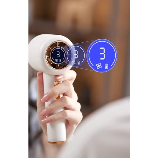Philips nackhängande fläkt – en bärbar mini-utomhusfläkt med tyst laddning och bladlös design