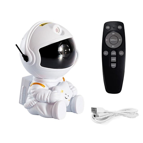 Galaxy Projektor Lampa Nebula Effekt – Stjärnprojektor med Fjärrkontroll