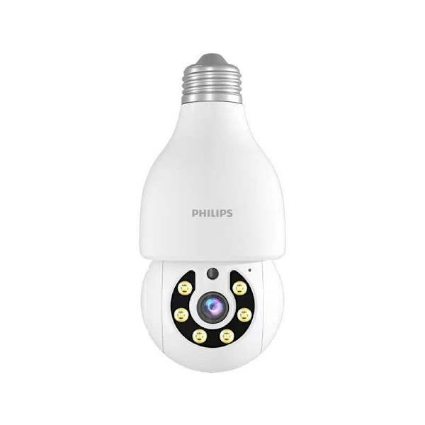 Philips pære overvågningskamera WiFi pære overvågningskamera bevægelsesdetektion hjemmeovervågningskamera opgraderet version