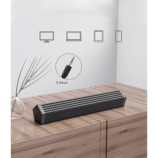 Philips SPA510X computer bluetooth højttaler stationær computer hjemmecomputer tung bas bærbar lyd kablet