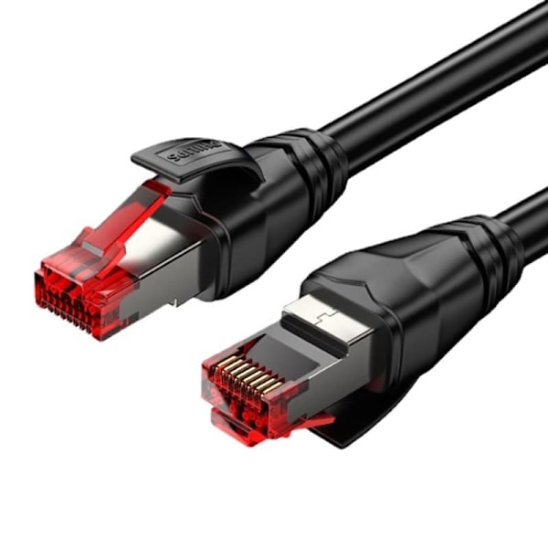 Philips Kategori 8 10 Gigabit Ethernet-kabel Cat8 Gaming Engineering Home Computer Broadband Network Connection Cable 1,5m