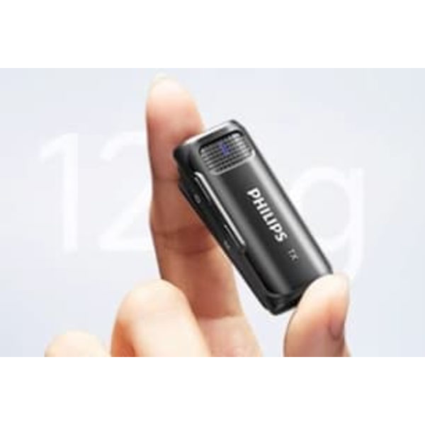Philips dedikerad trådlös lavaliermikrofon utrustning mobiltelefon fotografering videoinspelning brusreducering radio mike