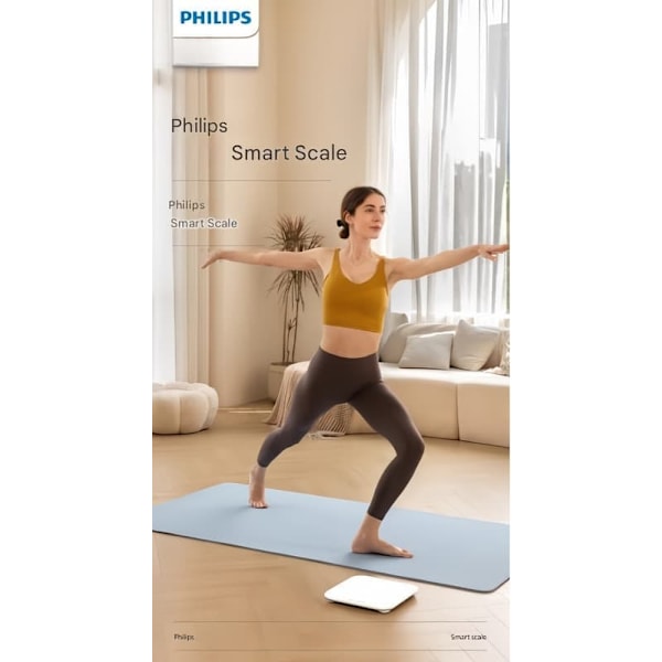 Philips Smart elektronisk vægt Baby Vægtvægt Kropsfedt Hjem Nøjagtig vejning