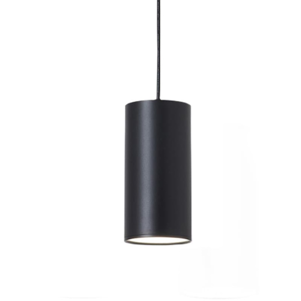 Philips LED-utanpåliggande downlight lång cylindrisk taklampa köpcentrum kontor restaurang tändbar hängande spotlight svart 6W4000k