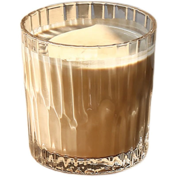Retro gravyrglas för kaffe