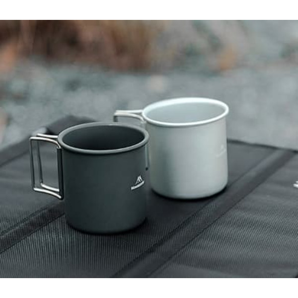 Utomhusmugg Picknick Camping Bärbar vattenmugg Tekopp Handtag Utdragbara muggar