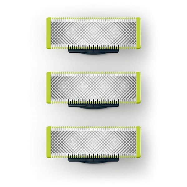 3-pak udskiftningsblade til Philips OneBlade - kompatibel med QP2533, QP2523, QP2630, QP6520