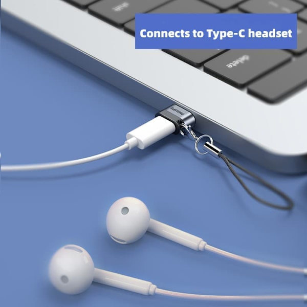 Philips USB 2.0 til Type-C OTG Adapter Converter til Telefon, Laptop, MacBook - SWR3001B/93