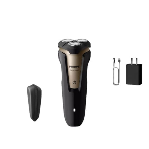 Philips elektrisk barbermaskine, våd og tør barbering til mænd