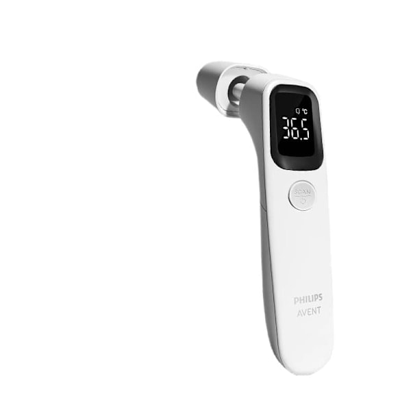 Philips Avent AET-R832 øre- og pandetermometer - infrarødt babytermometer til præcis medicinsk brug derhjemme