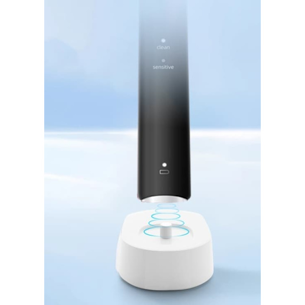 Kompatibel med Philips HX2-seriens laddningsbas + laddningshuvud + set med 4 borsthuvuden (lämplig för hx2471/hx2421, etc.)