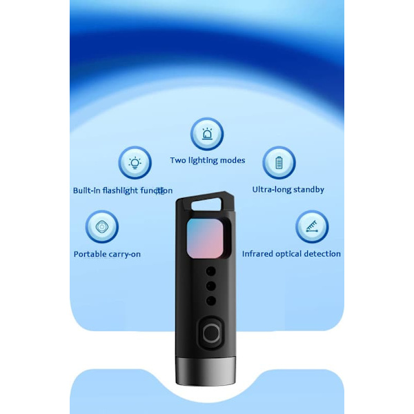Philips Hotel Anti-Sneak Peek Ilmaisin Head Smart Detector -kamera Infrapunatunnistus Erittäin kirkas taskulamppu