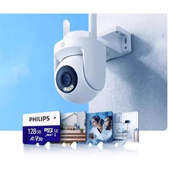 Philipsin muistikortti TF-kortti autotallennin valvontatallennustila 128G suurikapasiteettinen nopea SD-korttikamera matkapuhelin