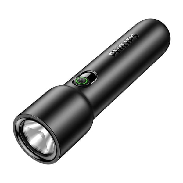 Philips lommelygte, lysstærk, ultra-lys, genopladelig, ultralang levetid, bærbar nødbelysning til hjemmet og udendørs