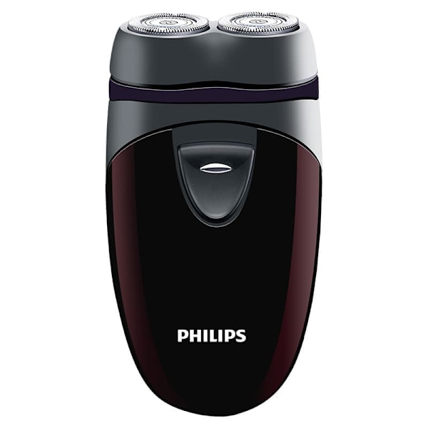 Philips bærbar barbermaskine med to blade, enkel og udsøgt, nyd behagelig barbering